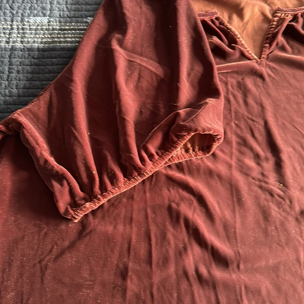 Old Navy Velvety Swing Dress. XXL NWT - Picture 9 of 10